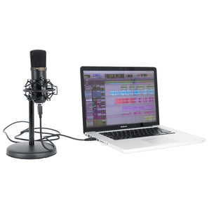 Rockville Solo-Cast 24 bit 192Khz USB Microphone Mic+Stand+Warm Audio Pop Filter
