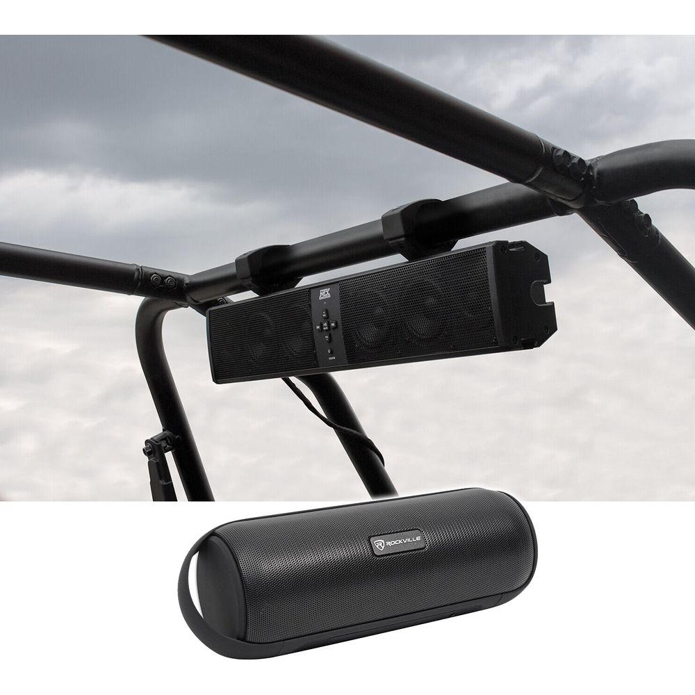 MUD6SPBT Six-Speaker Soundbar + Mini Bluetooth Speaker