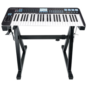 Samson Graphite 49 Key USB MIDI DJ Keyboard Controller+Z-Style Pro Stand+Bag