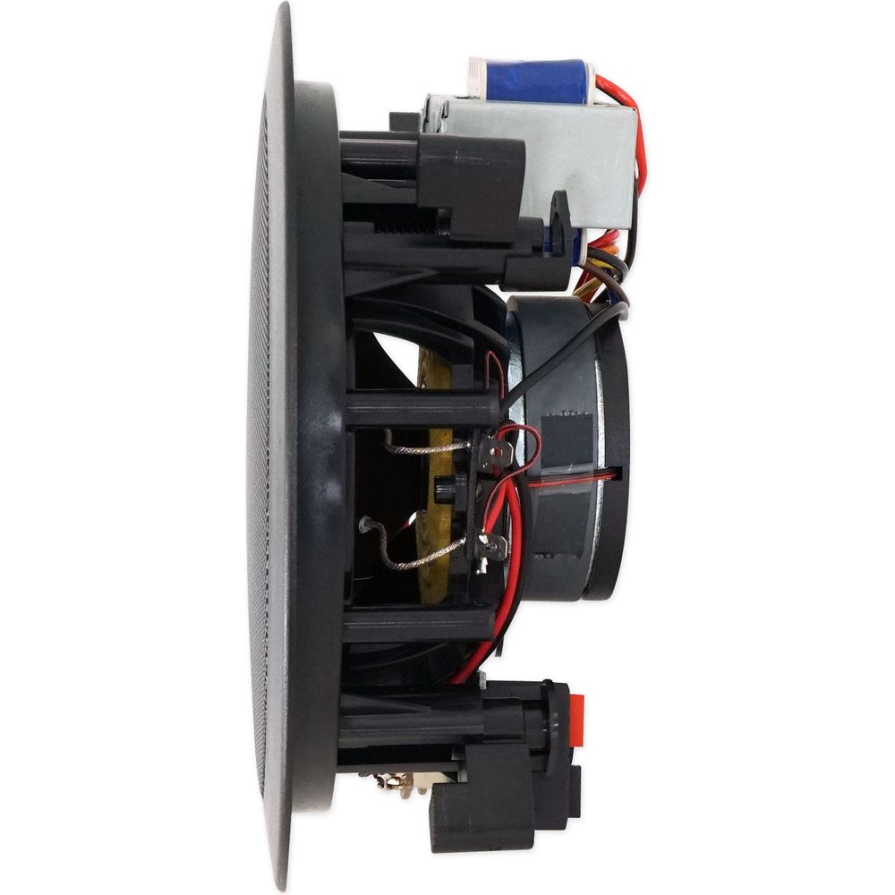 Home Audio System+(12) 5.25" Black Bedroom/Living Room/Bathroom Ceiling Speakers
