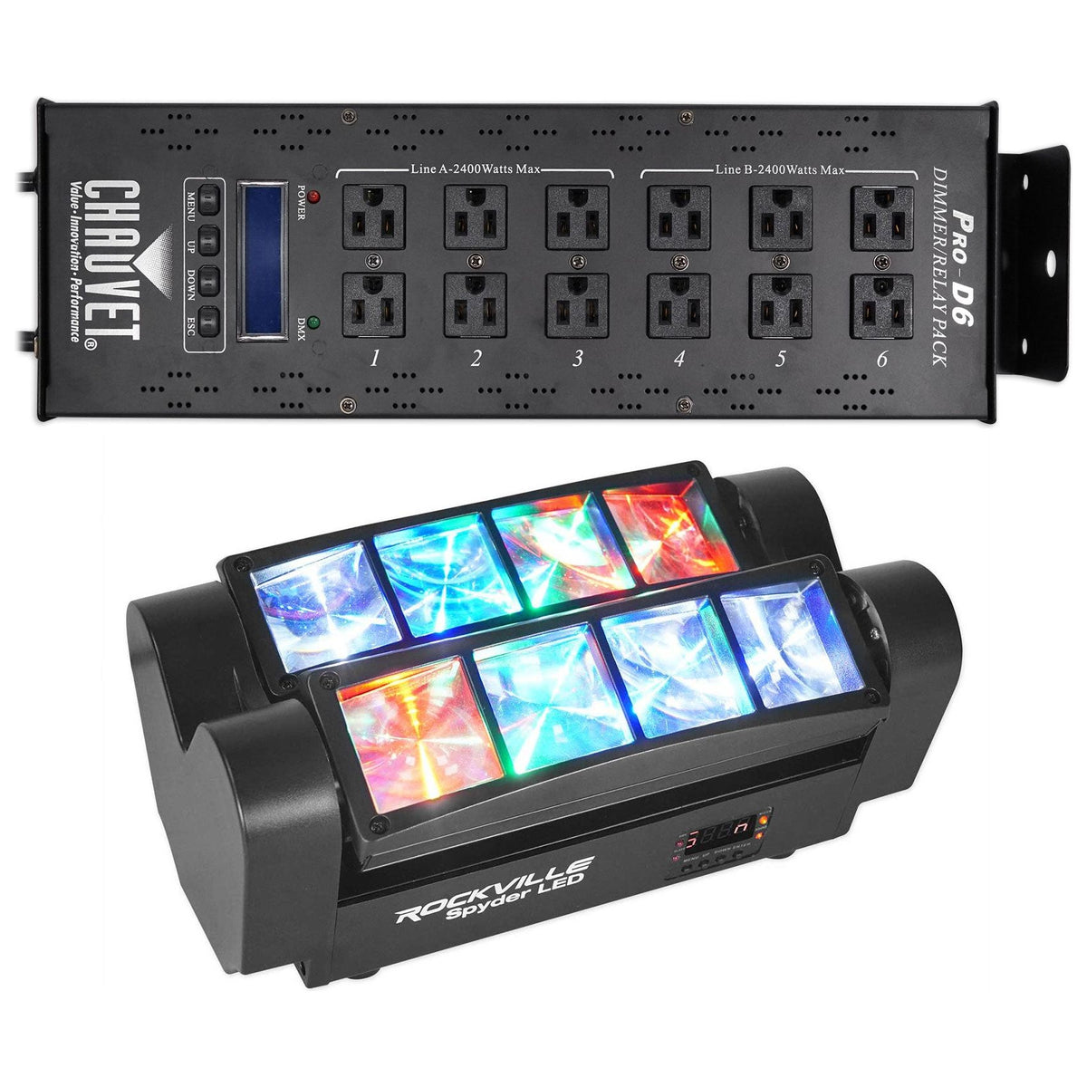 PRO-D6 + SPYDER LED