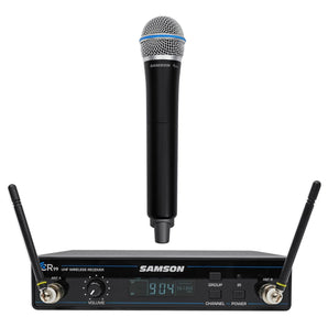 SAMSON Concert 99 Wireless Handheld 80-Channel UHF Karaoke Rack Mount Microphone