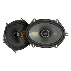 Pair Kicker 47KSC6804 KSC680 6x8" 75 Watt 2-Way Car Speakers+Bluetooth Speaker