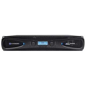 Crown Pro XLS2002 XLS 2002 2100w DJ/PA Power Amplifier Amp w/DSP!+AT Microphone