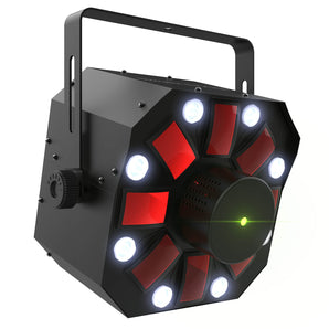 Chauvet DJ Swarm 5 FX ILS RGBAW 3-in-1 DMX LED Rotating Derby/Laser/Strobe Light