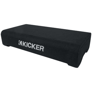 Kicker 48TRTP102 TRTP 10" Down Firing Subwoofer Enclosure+Amplifier+Amp Kit
