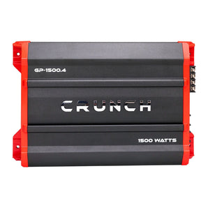 Crunch GP-1500.4 1500 Watt 4-Channel Car Stereo Amplifier Amp