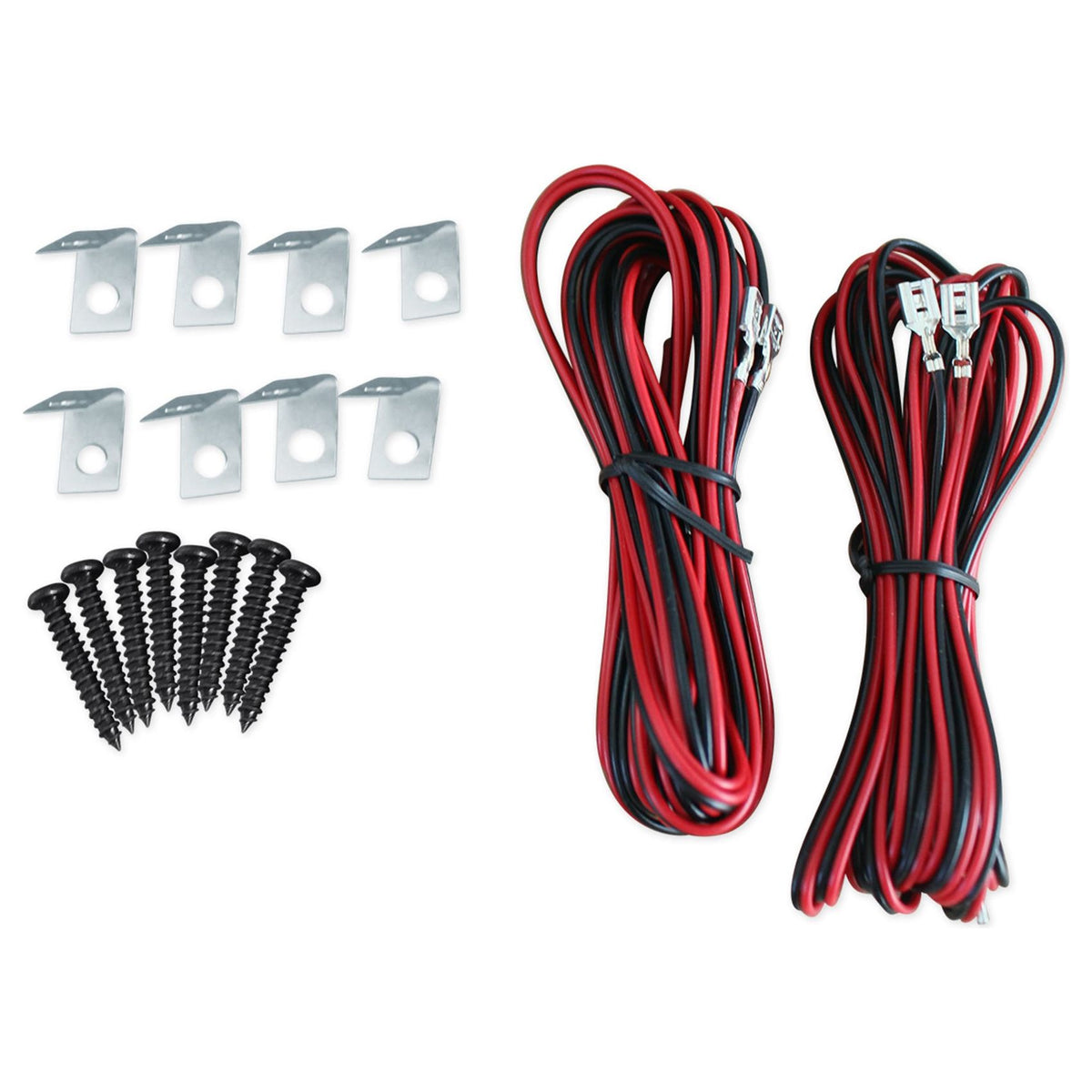 Dual 6.5" Wakeboards+(2) 6.5" Speakers+4-Channel Amplifier+Amp Kit
