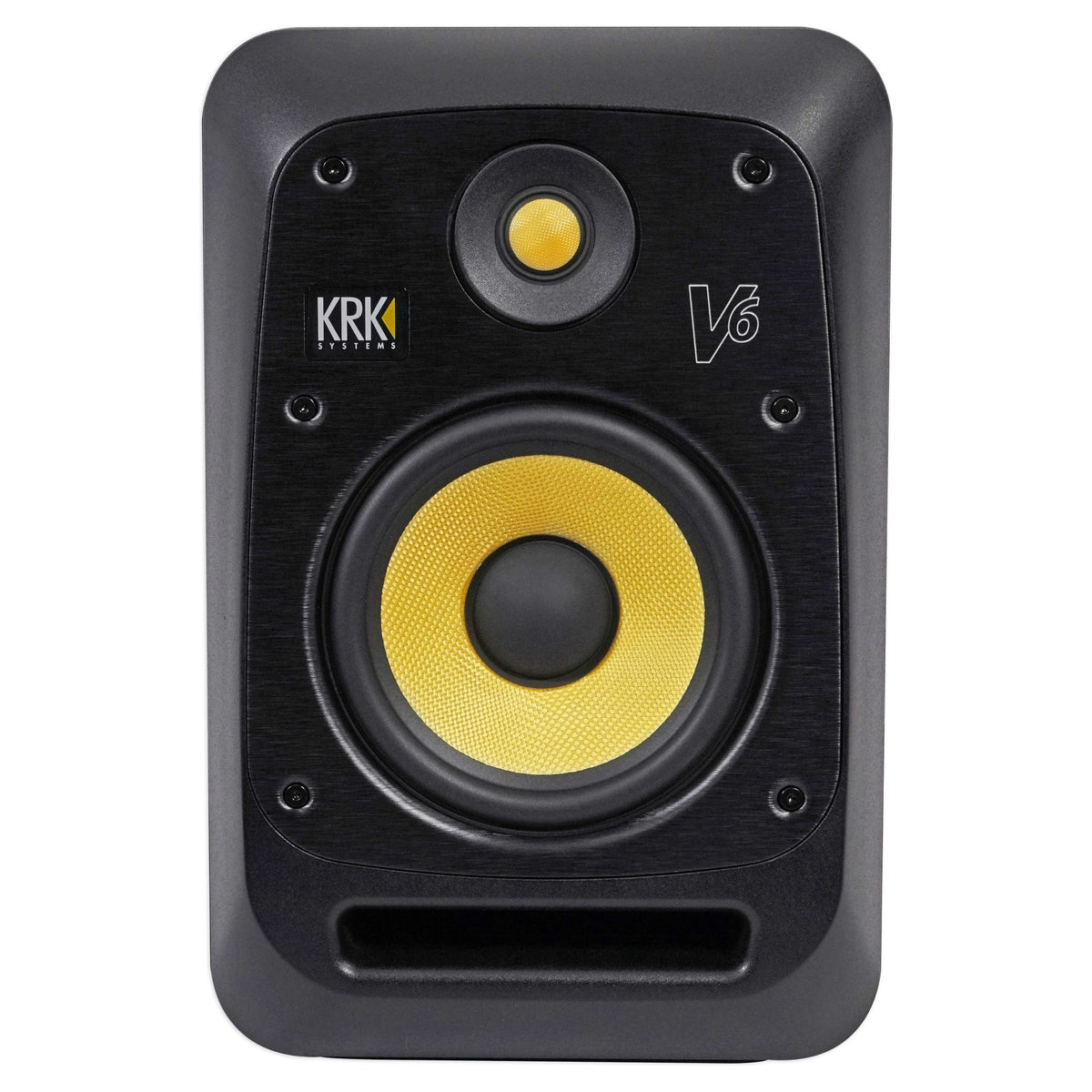 V6S4-NA 6" Powered Studio Monitor + Mic + Mount + Shield + Headphones + Pads