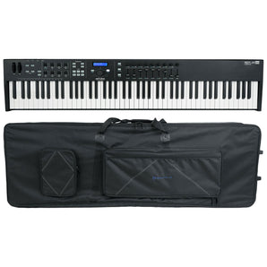 Arturia KeyLab Essential 88-Key Black USB MIDI Keyboard Controller+Software+Bag