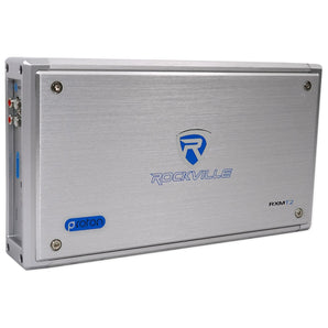 Rockville RXM-T2 2400 Watt 2-Channel Amplifier Amp For Polaris RZR/ATV/UTV/Cart