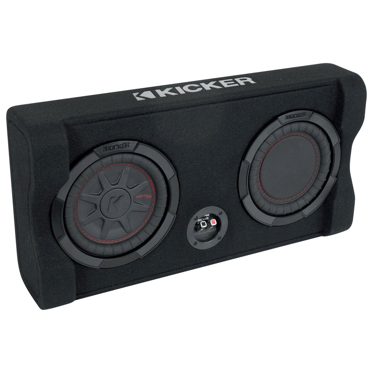 Kicker 48TRTP82 TRTP 8" Down Firing Subwoofer in Sub Enclosure+Amplifier+Amp Kit