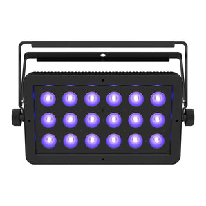 (2) Chauvet DJ LED Shadow 2 ILS Black Lights w/Eye Candy Effects D-Fi USB/DMX