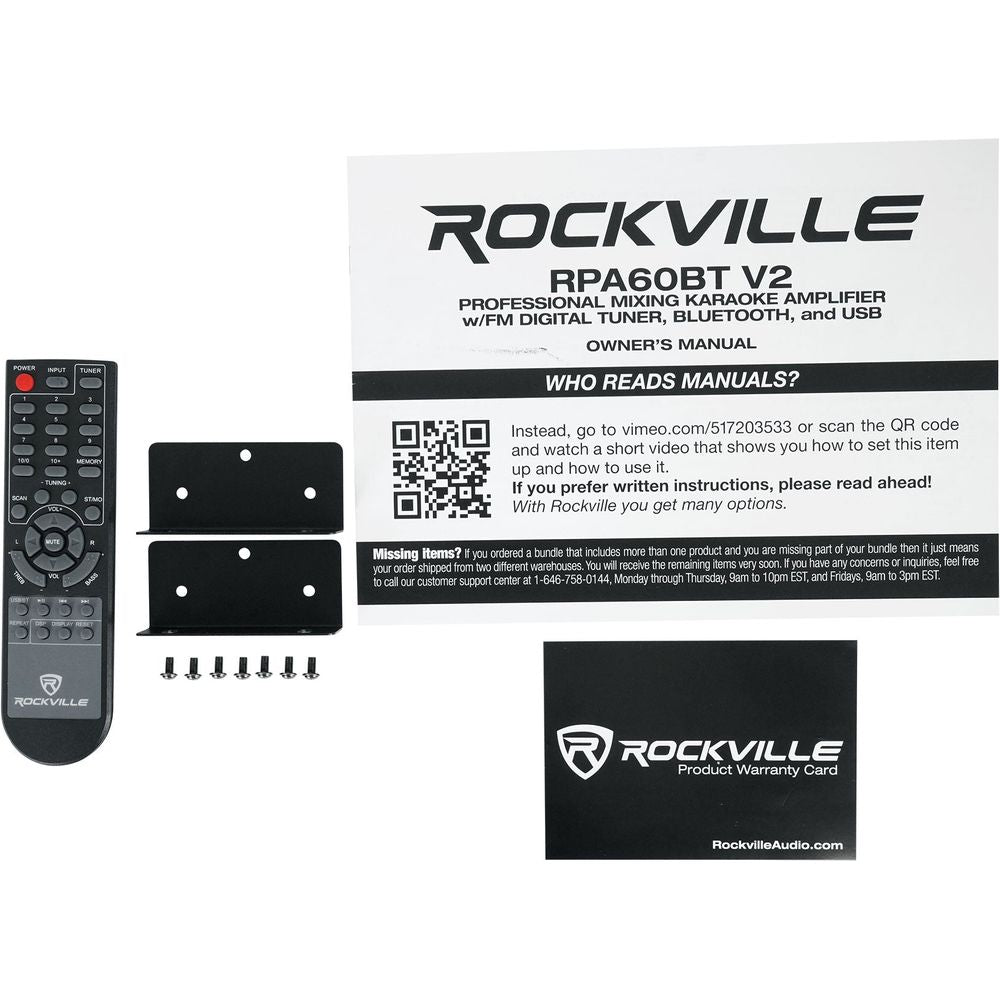 RPA60BT V2 + VOL850 2-Pack Bundle