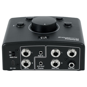 (2) Mackie CR3-X 3" 50w Studio Monitors+Presonus Monitor Controller w/Bluetooth