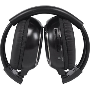 Rockville RFH3 Wireless Universal Infrared IR Car Headphones for Any Car Monitor
