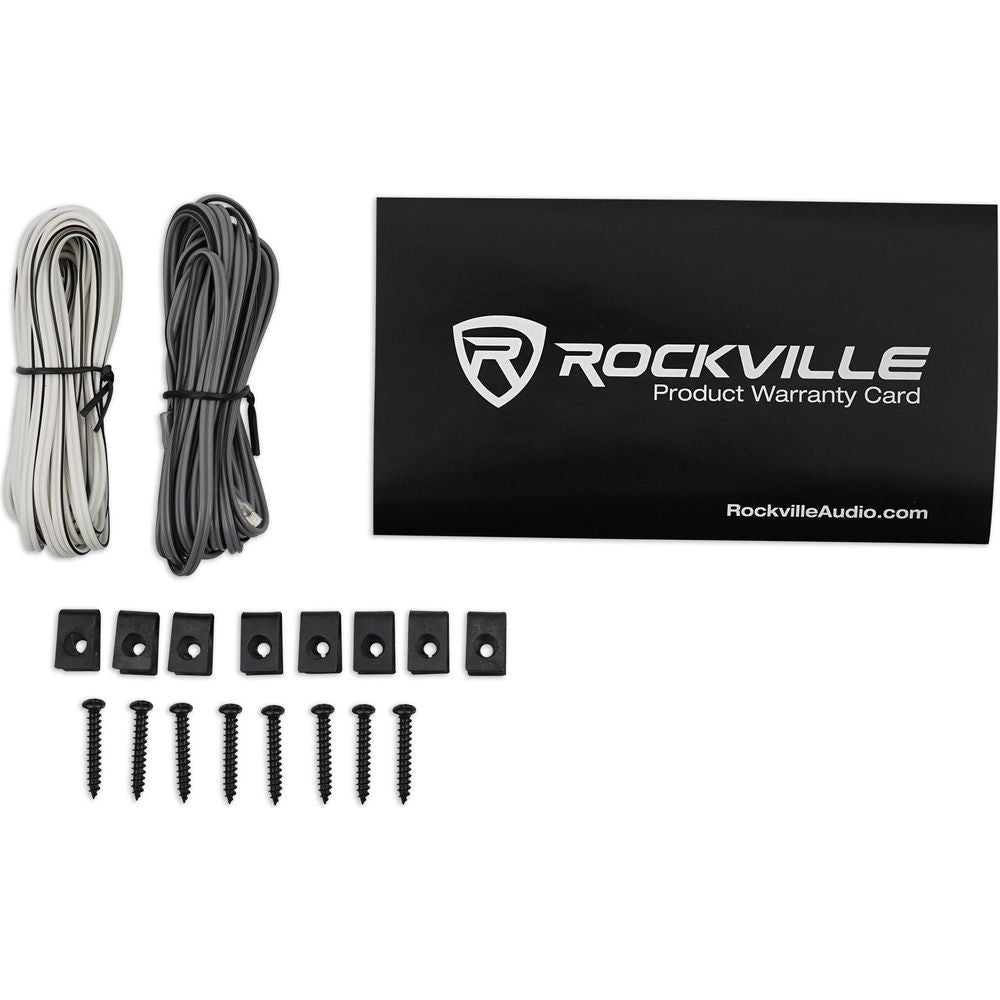 RV68.3A 6x8 Speakers 2-Pack + 4-Channel Amplifier Bundle