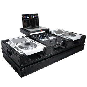ProX XS-CDM3000WLTBL DJ Coffin Case for 2 CDJ-3000+DJM-900NXS2 Mixer w/Wheels