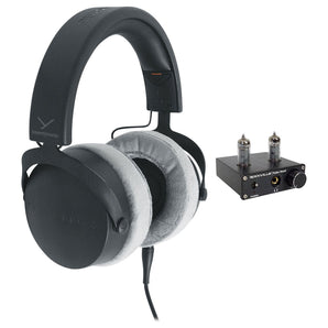 Beyerdynamic DT 700 Pro X Studio Monitoring Recording Headphones+Tube Amplifier