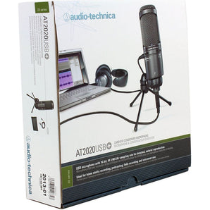 Audio Technica AT2020USB+ PLUS USB Recording Mic+Headphones+Mix Control