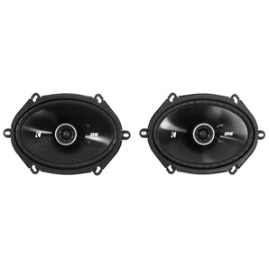 (2) Pairs Of New Kicker 43DSC6804 6x8" D-Series 200 Watt 2-Way Car Speakers
