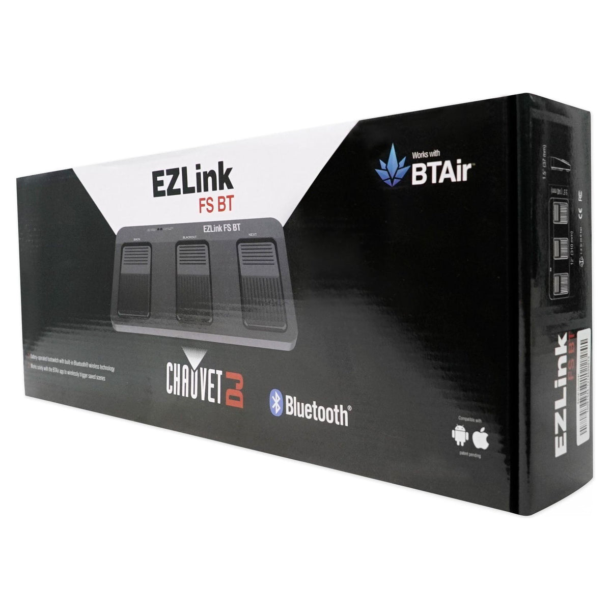 Ezlink FS BT Bluetooth Footswitch + RPB1 Waterproof Speaker