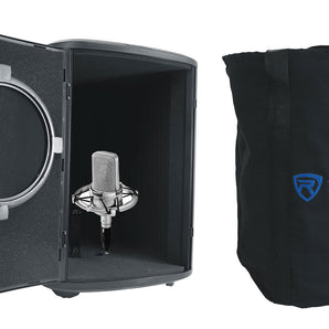 Audio Technica AT4047/SV Cardoid Condenser Microphone Mic + Sound Isolation Box