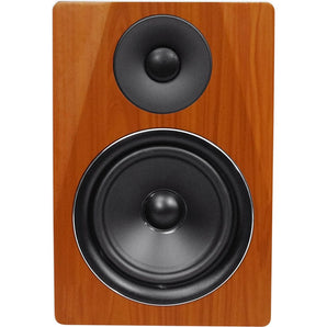 Rockville DPM6C 6.5 inch 2-Way 210W Wood Active/Powered Studio Monitor Speaker