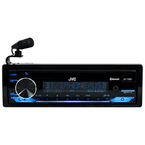JVC KD-T720BT 1-Din Car Stereo CD Receiver w/ Bluetooth/USB/Alexa/13-Band EQ