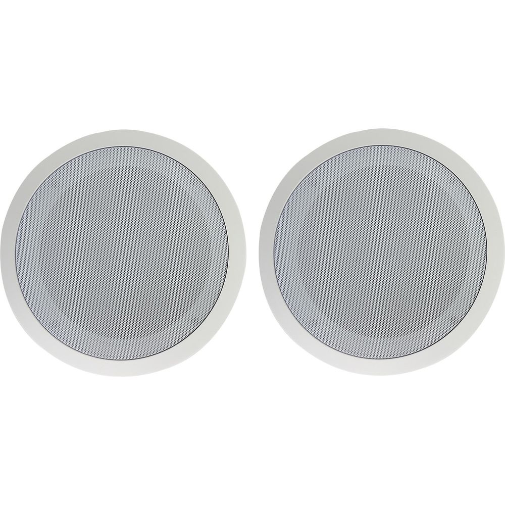 CC80T White 2-Pack + RCS80-1 Amplifier Bundle