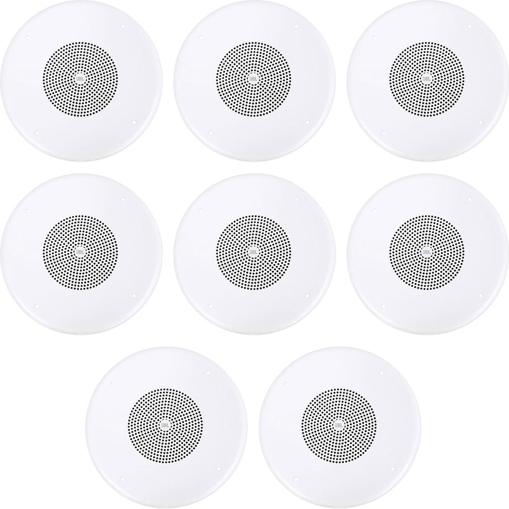 (8) CSS8004 4" Commercial 70V/100V 5W Ceiling Speakers