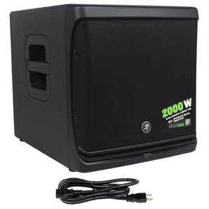 Mackie DLM12S 2000 Watt 12" Powered Subwoofer Sub For Church Sound Systems