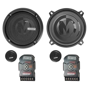 Pair Memphis Audio PRX50C 5.25" Component+PRX5 5.25" Car Audio Coaxial Speakers