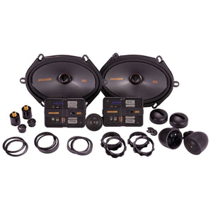 (2) Pairs Kicker 47KSS6804 6x8" 100 Watt Car Audio Component Speakers KSS680