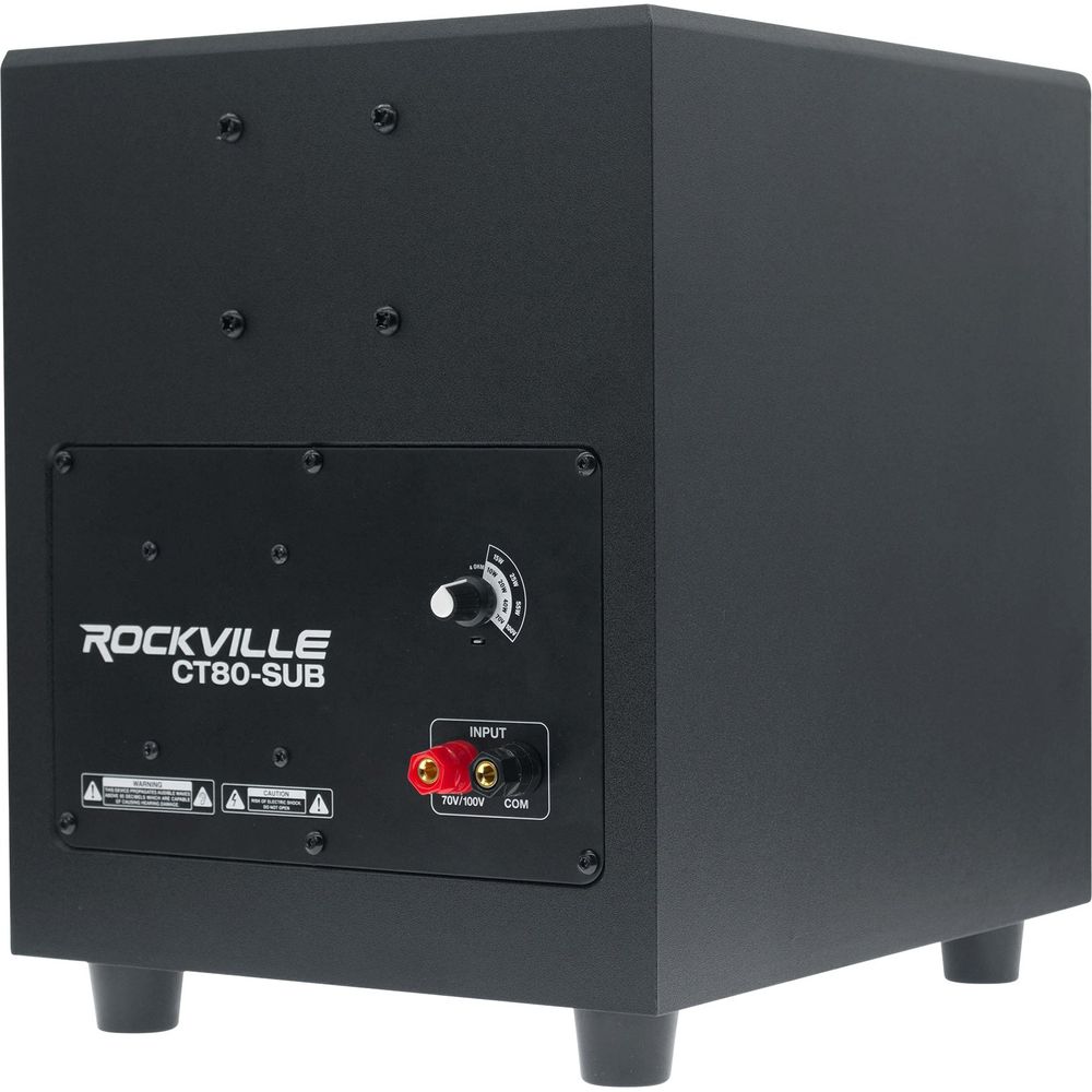 Cube Black 2-Pack + CT80-SUB + RCS80-1 Bundle