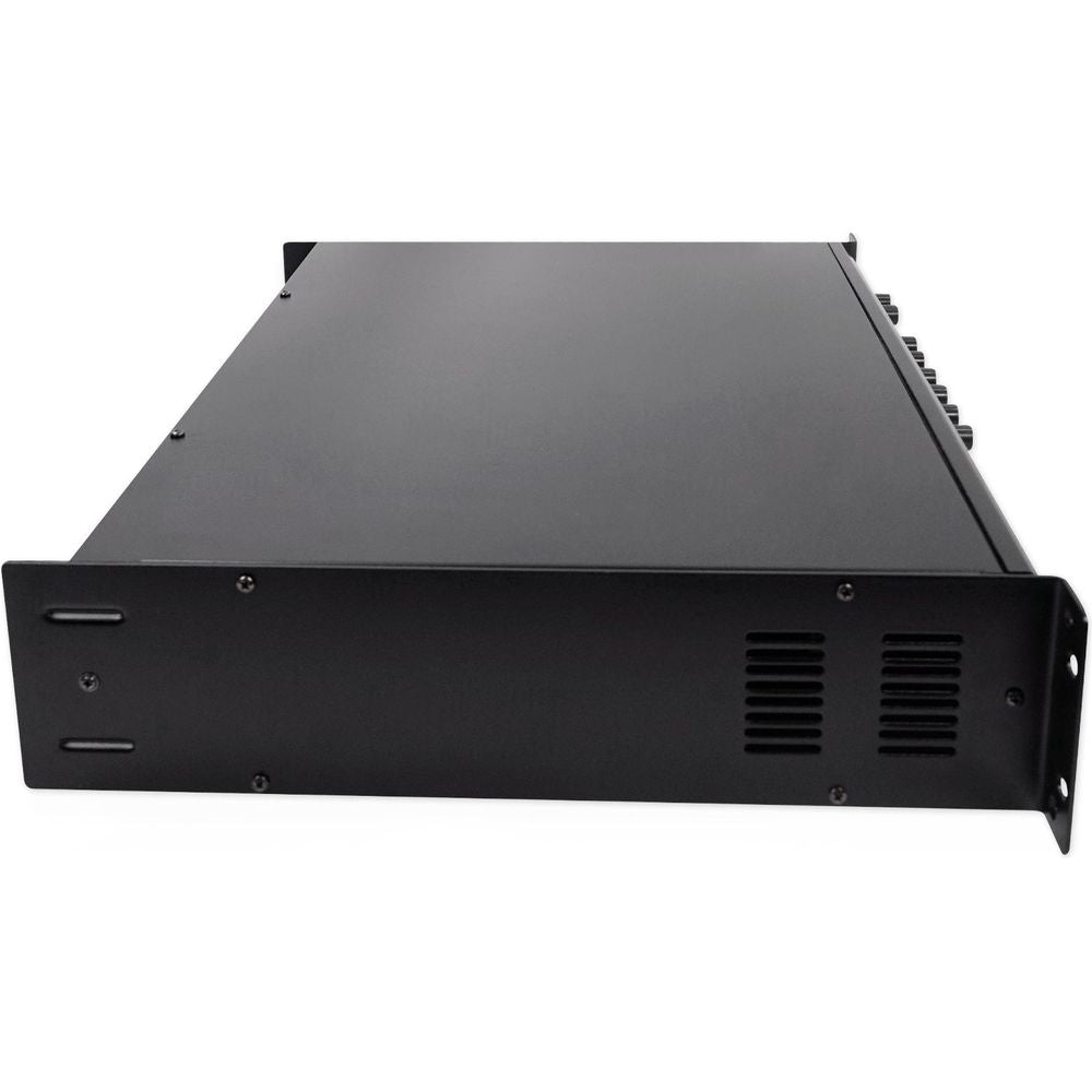 6-Zone Amp + (8) 3.5" Black Cube + (8) Wall Restaurant/Bar/Cafe Speakers