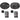 2) Pairs Memphis Audio PRX690C 6x9" 120 Watt Car Component Speakers w/Crossovers