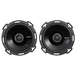 (4) Rockford Fosgate Punch P16 6" 220 Watt 2-Way Car Audio Speakers+OEM Adapter