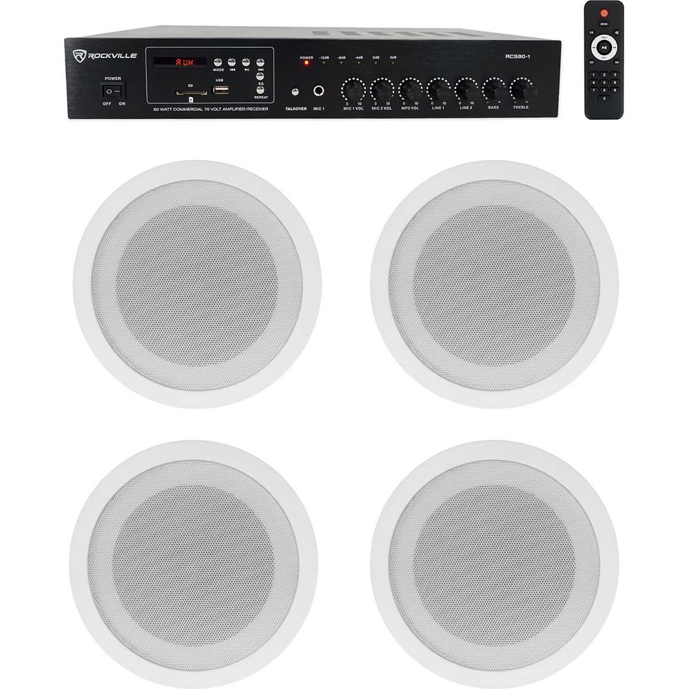 RCS80-1 + CCL5T White 4-Pack