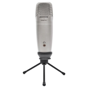 Samson Pro USB Studio Recording Podcast Podcasting Microphone Mic+Stand