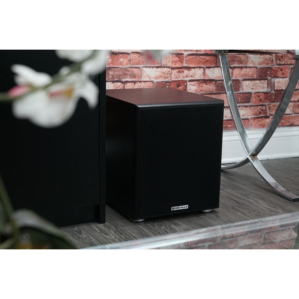 HP5S-8 Black 4-Pack + Rock Shaker 10 Sub Bundle