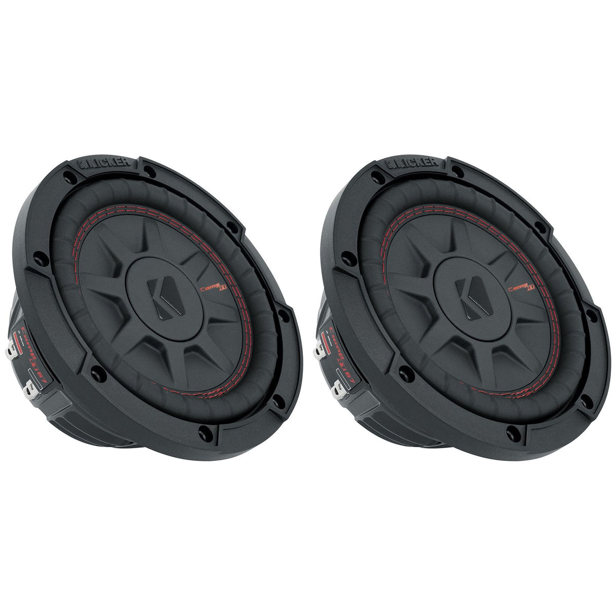 48CWRT672 CompRT 300W Shallow 6.75-Inch Subwoofers, DVC 2-Ohm (Pair)