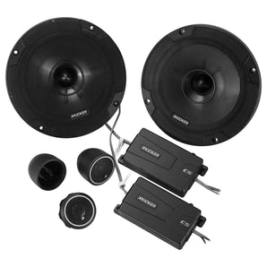 KICKER 46CSS654 6.5" 6 1/2" 600 Watt 4-Ohm Car Audio Component Speakers CSS65