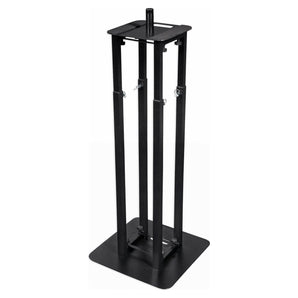 (1) Rockville Black Adjustable Totem Speaker Stand For Behringer VP1520D