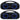 (2) Rockville GO PARTY MAX BASS Portable LED Bluetooth Speakers w/Wireless Link