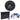 American Bass ES 1244 12" 1600w Shallow Slim Car Subwoofer+Amplifier+Amp Kit