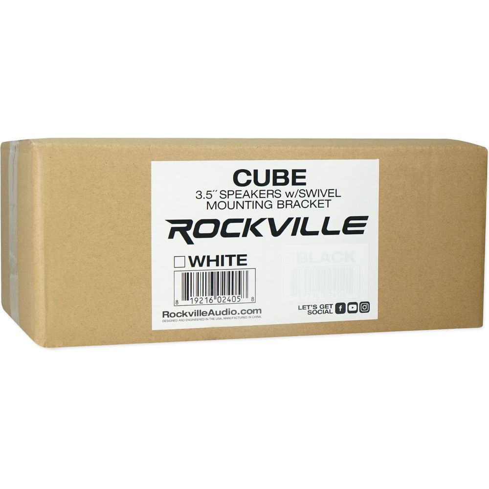 Cube White 6-Pair