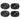 (4) JVC CS-DF6920 6x9" 400 Watt 2-Way Car Audio Coaxial Speakers