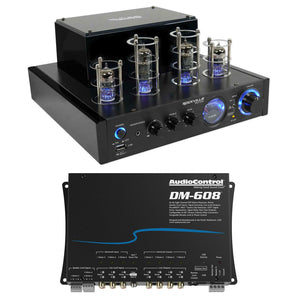 AudioControl DM-608 6 x 8 out Matrix DSP Digital Sound Processor+Tube Amplifier