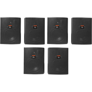 (6) JBL Pro CONTROL 25AV 5.25" 60 Watt 70v Indoor/Outdoor Commercial Speakers